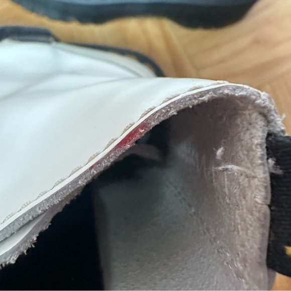 White Jadon Platform Dr Martens - Picture 9 of 9